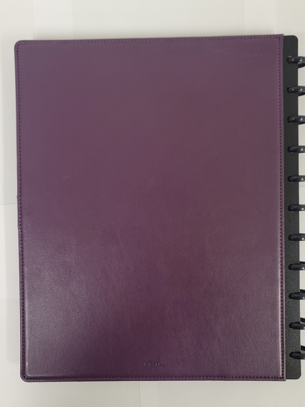 TUL Discbound Notebook Genuine Leather Cover Purple Letter Size - Picture 6 of 8